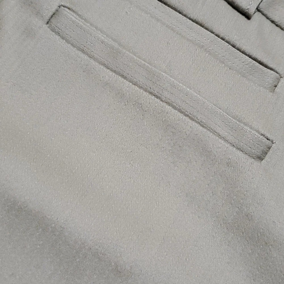 Kenneth Cole new york nwt tan pinstriped boot dress pants - Picture 3 of 10